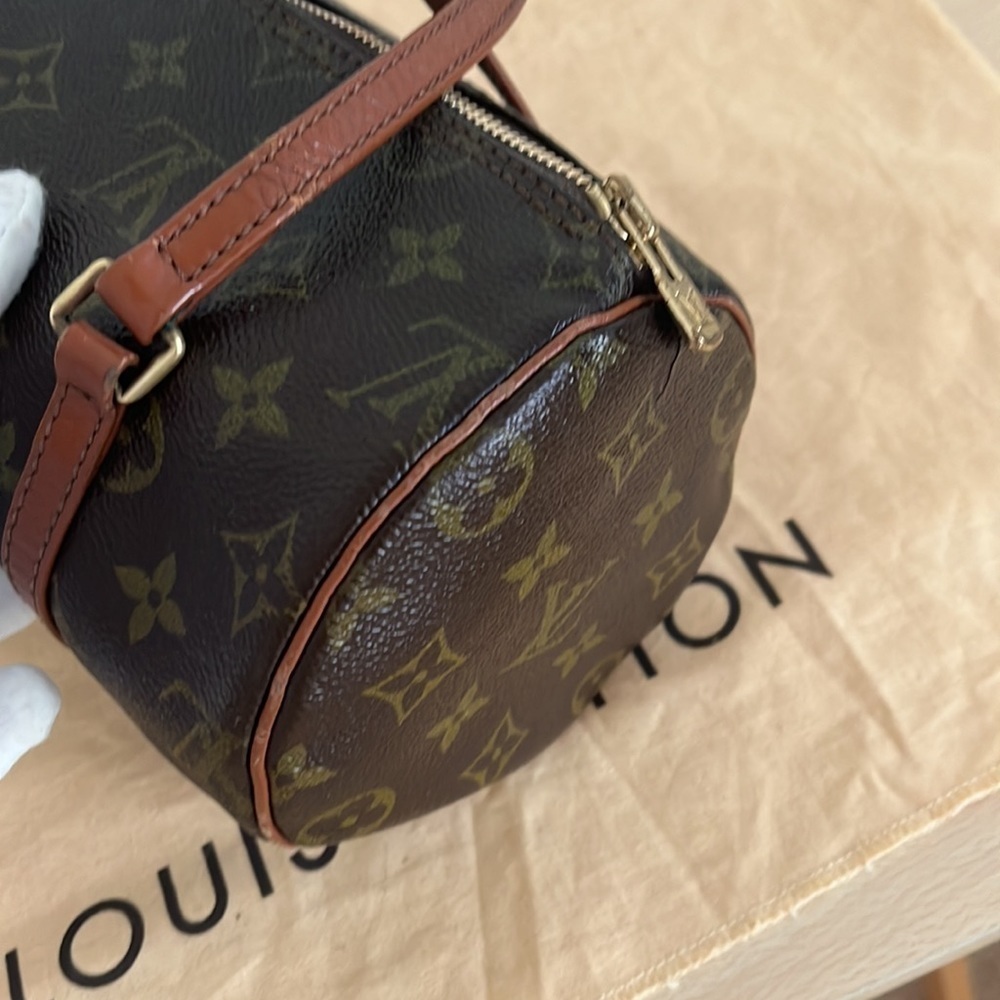 Louis Vuitton Monogram Papillon 25 Old Style Vintage Authentic - Picture 7 of 16